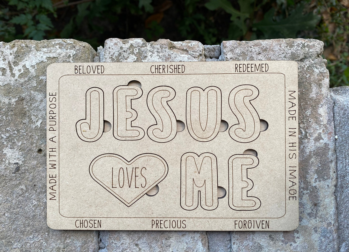 Jesus Loves Me Puzzle