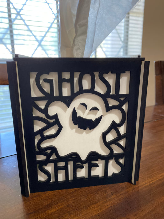 Ghost Sheets - Tissue Box Cover
